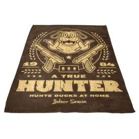 A True Hunter - Fleece Blanket