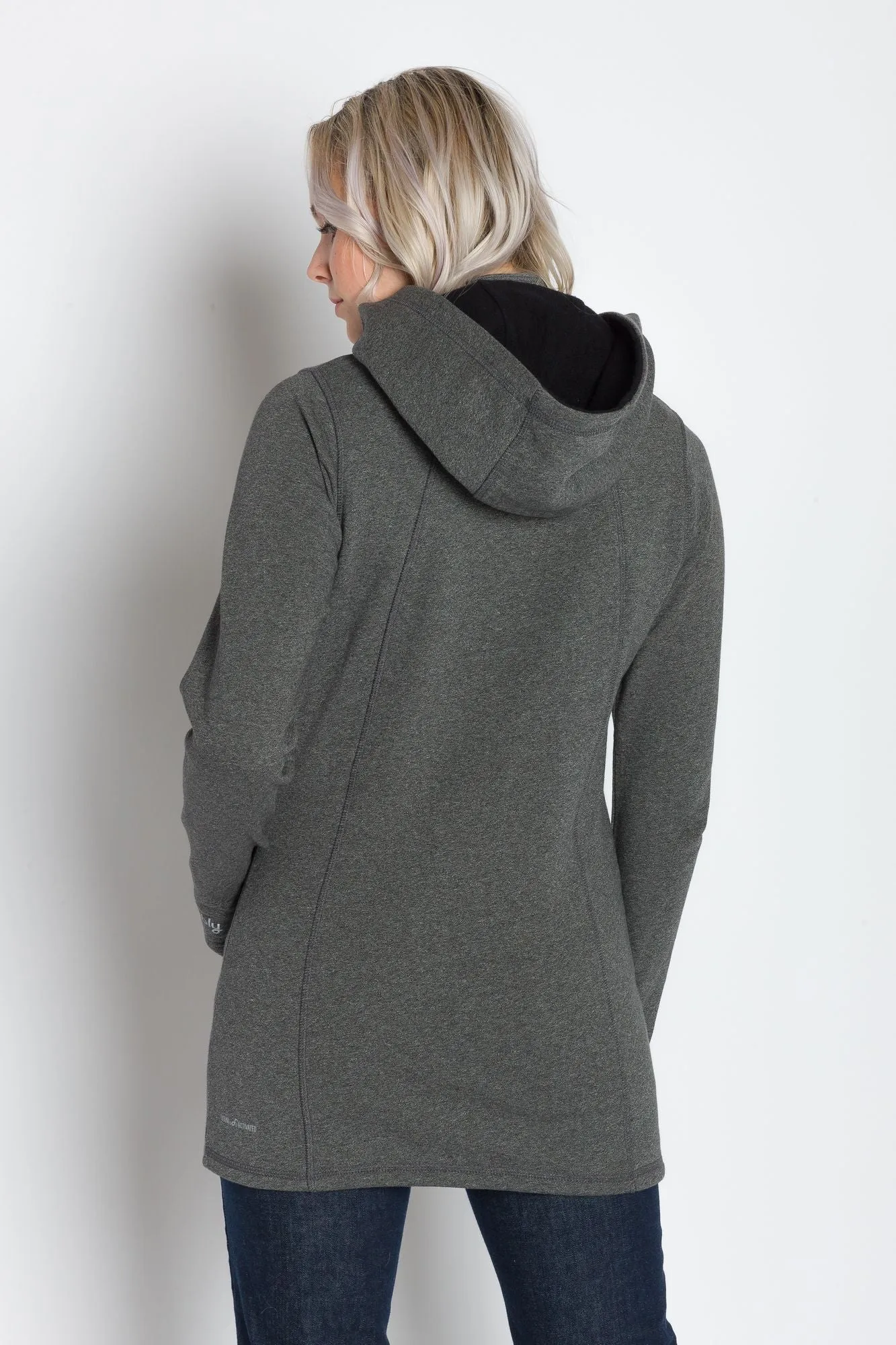 Alice | Women's Full Zip Hooded Long Coat