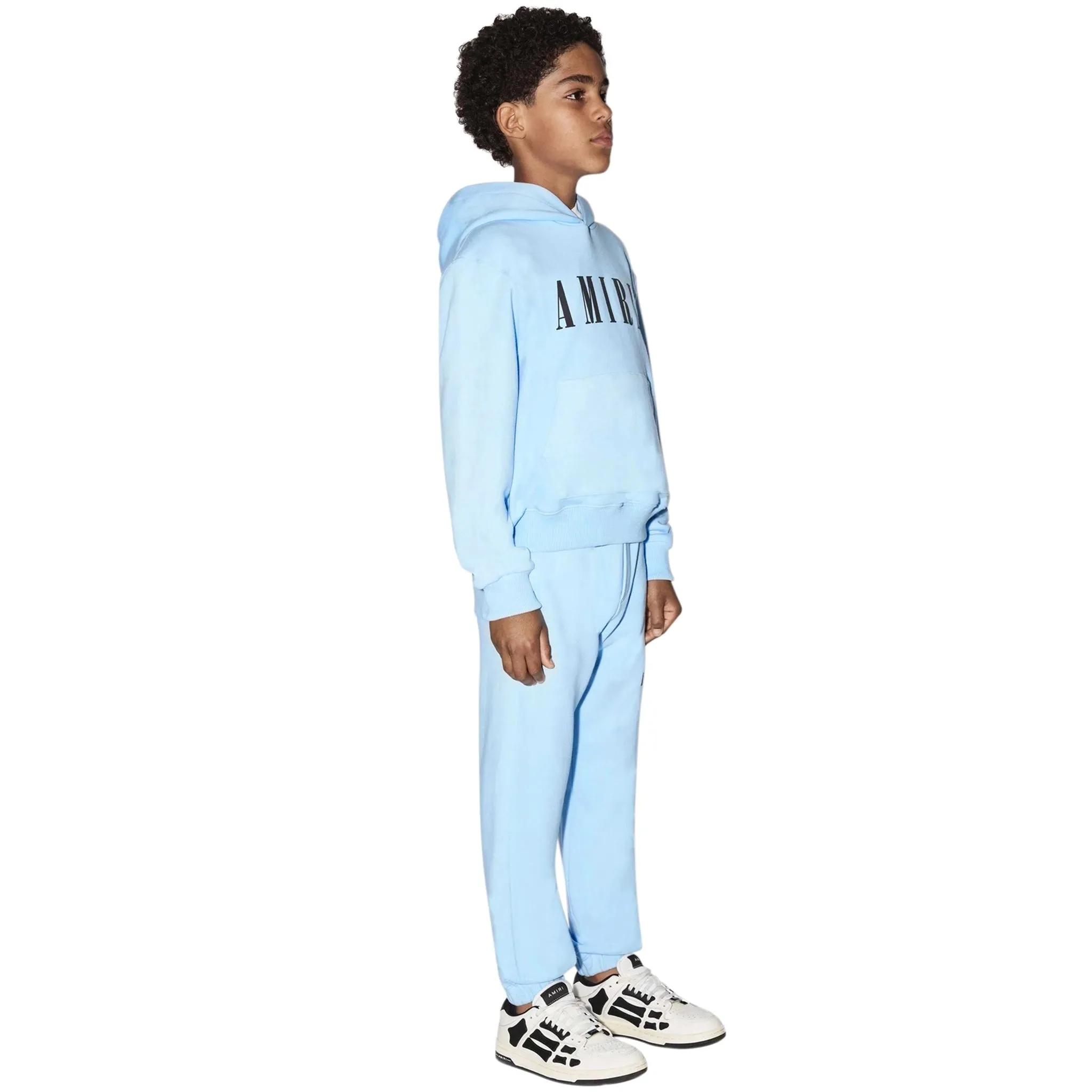 Amiri Kids 'Amiri' Baby Blue Hoodie