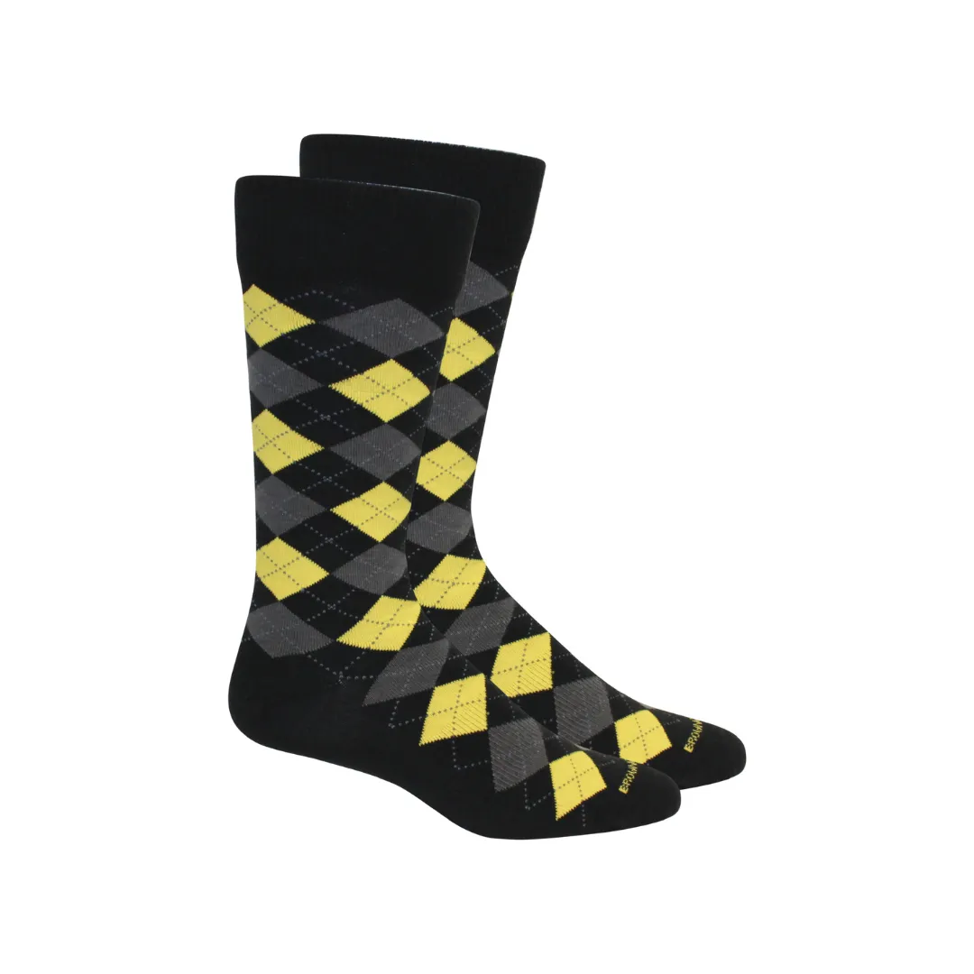 Argyle Crew Socks