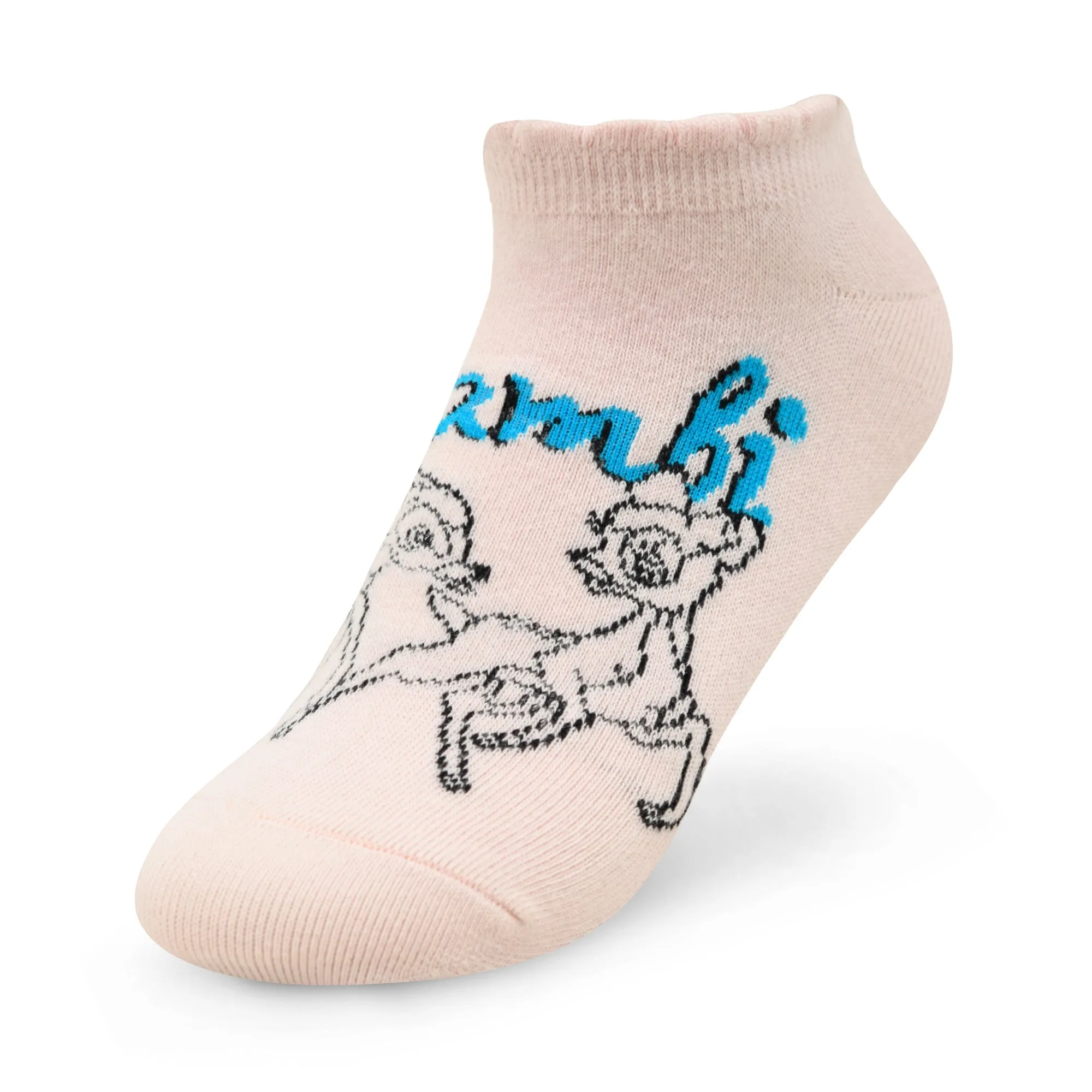 Balenzia X Disney Animals Bambi Ankle Socks for Women | Pack of 3