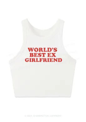 Best Ex Girlfriend Y2K Crop Tank Top Cherrykitten