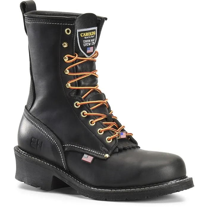 Carolina Men's 9" Maple Domestic Steel Toe Logger Boot - 1922