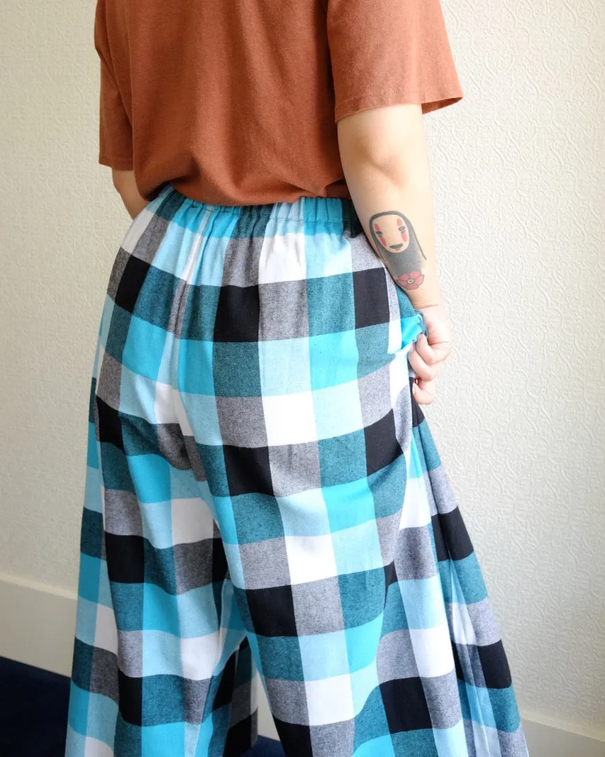 Claudine Pants, Plaid