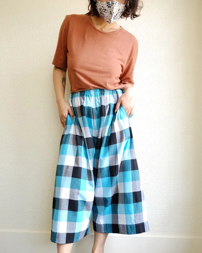 Claudine Pants, Plaid