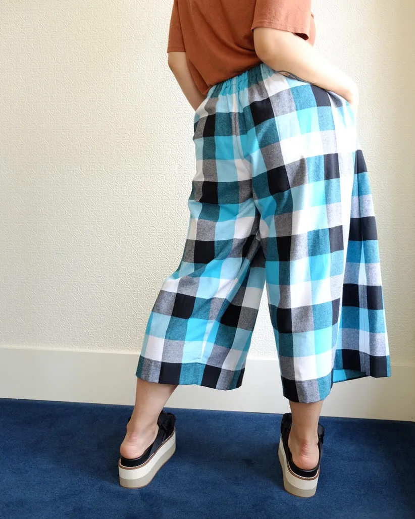 Claudine Pants, Plaid