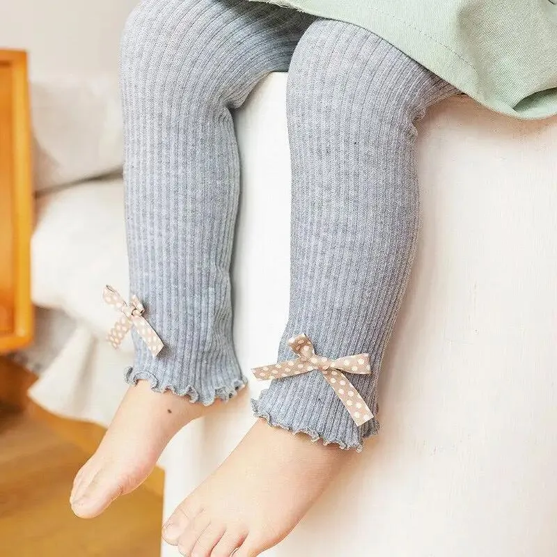 Cotton Embroidered Leggings for Girls