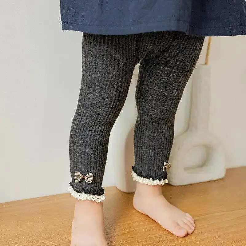 Cotton Embroidered Leggings for Girls