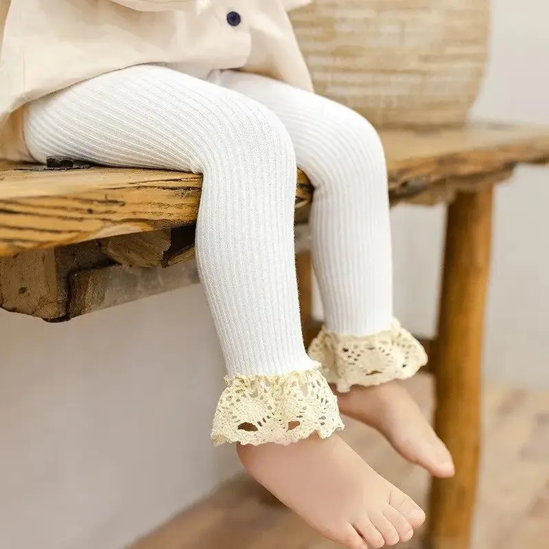 Cotton Embroidered Leggings for Girls