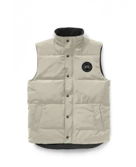 Garson Vest Black Label Limestone