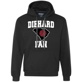 Gildan S. Carolina BBall Diehard Fan Heavyweight Fleece Hoodie