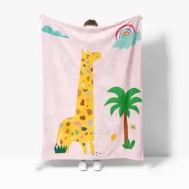 Giraffe Print Blanket