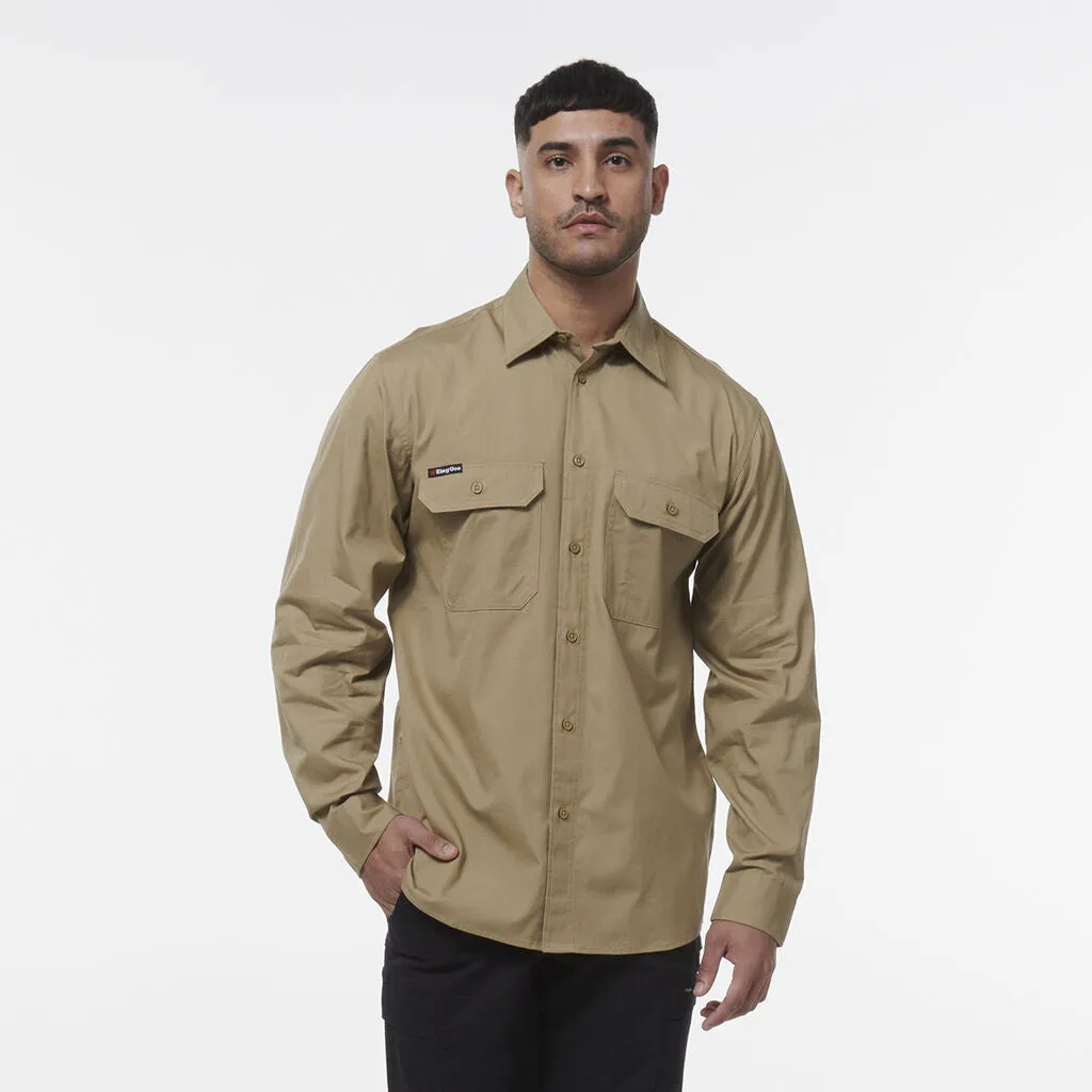 King Gee Workcool Vented Shirt Long Sleeve (K14031)