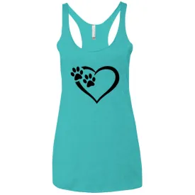 Ladies' Paws Of Passion Racerback Tank