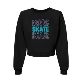 Skate Mode Women's Raglan Pullover Fleece