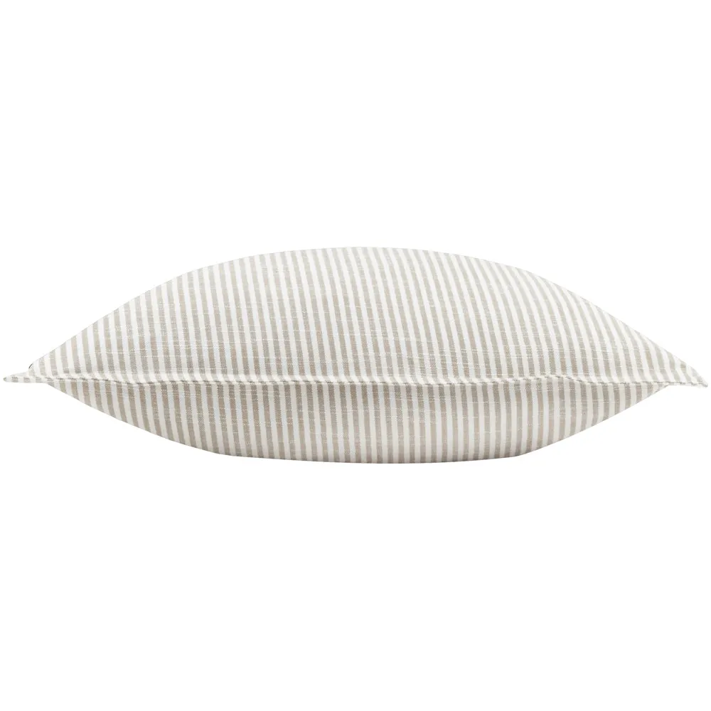 Truro Stripe Reversible Cushion Natural