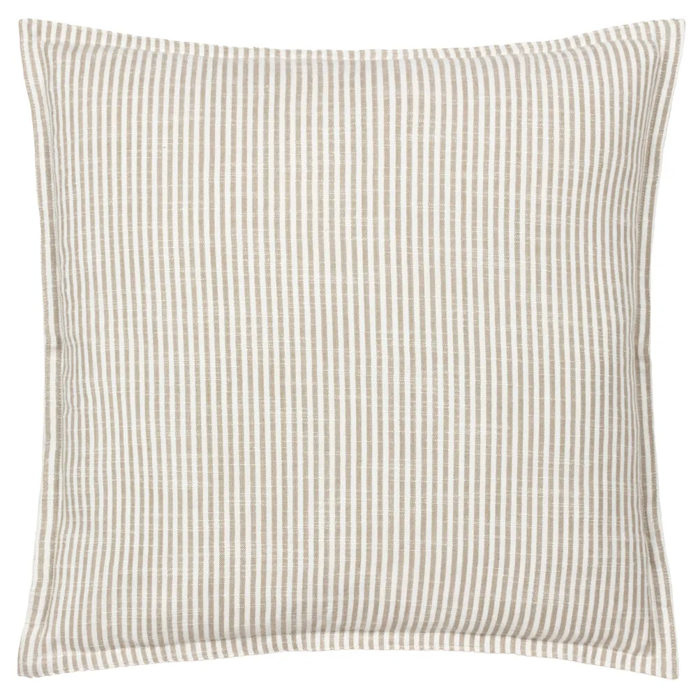 Truro Stripe Reversible Cushion Natural