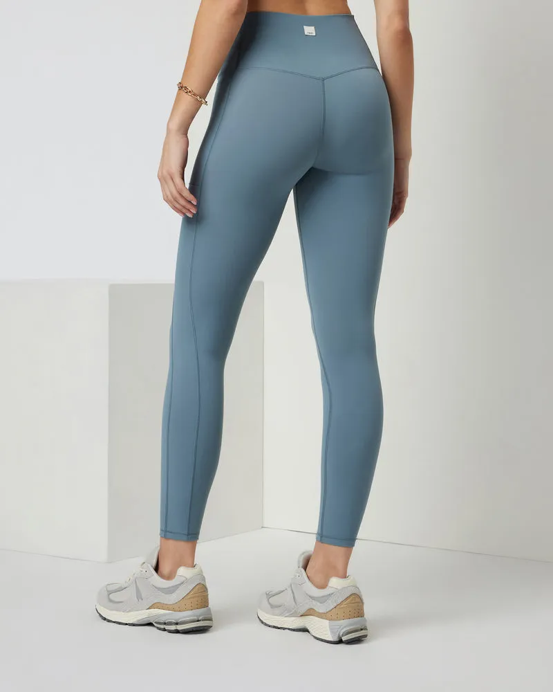 Vuori Studio Pocket Legging - SMOKE BLUE